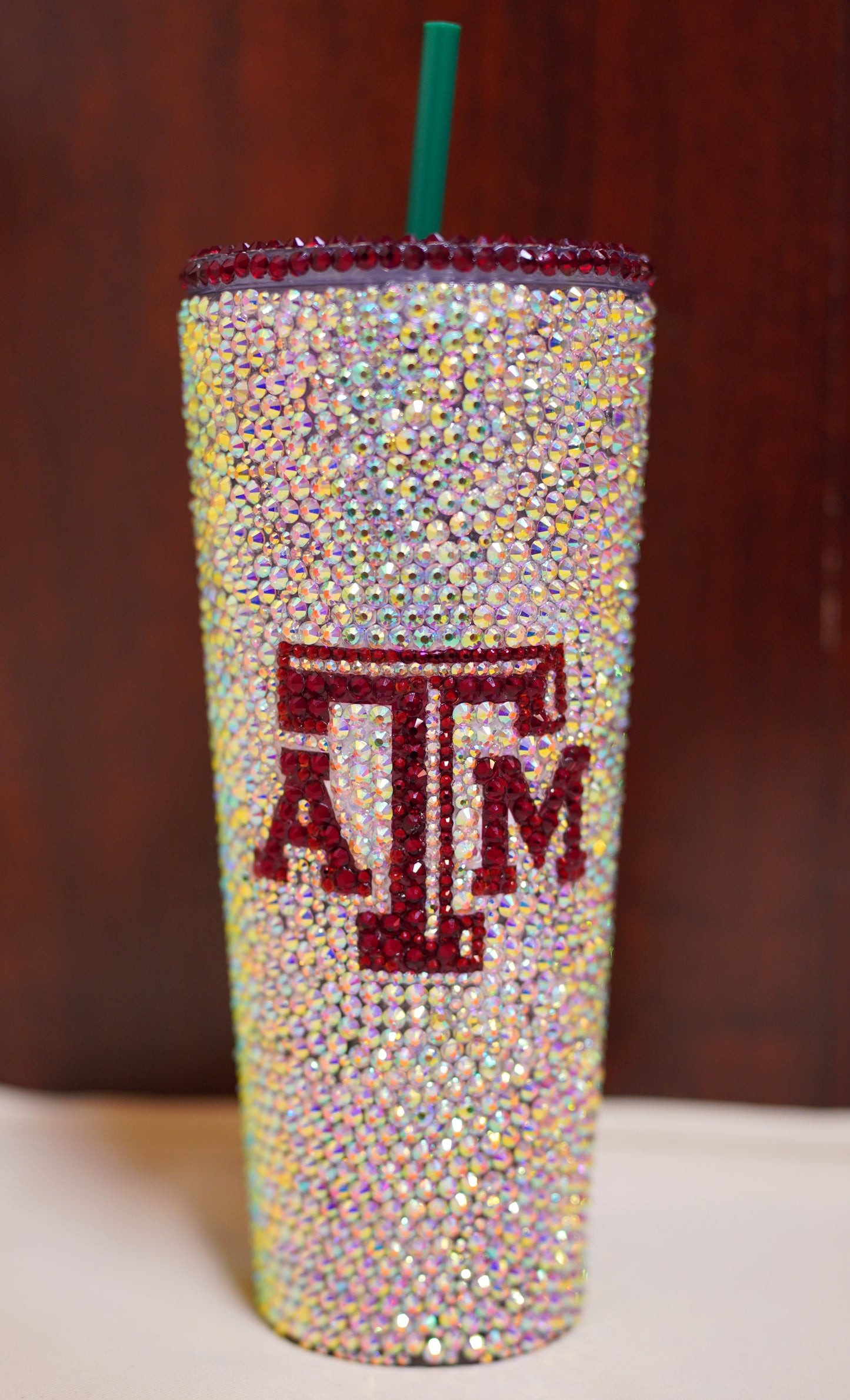 24oz Texas A&M Bling Cup