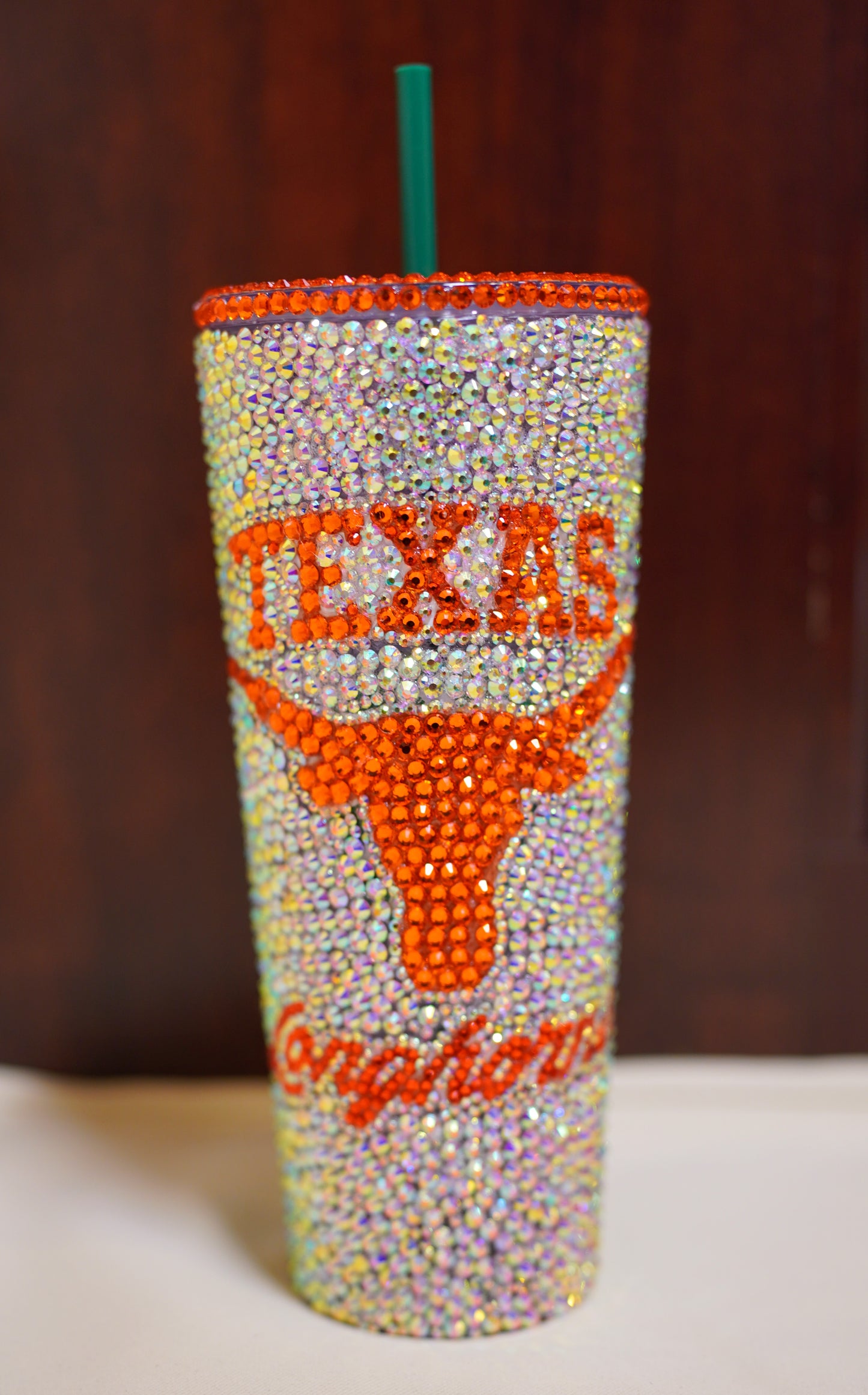 24oz University of Texas Bling Cup