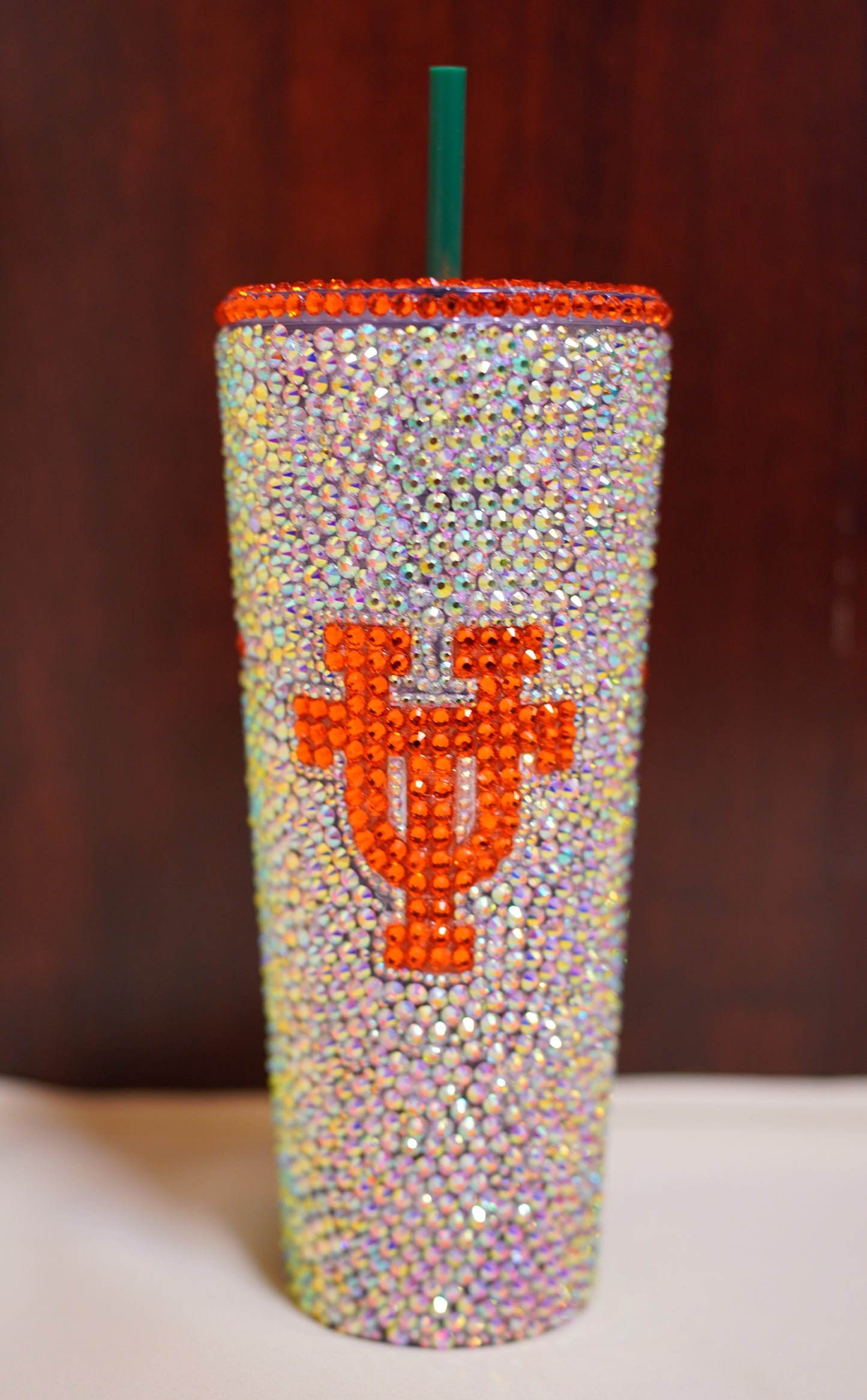 24oz University of Texas Bling Cup