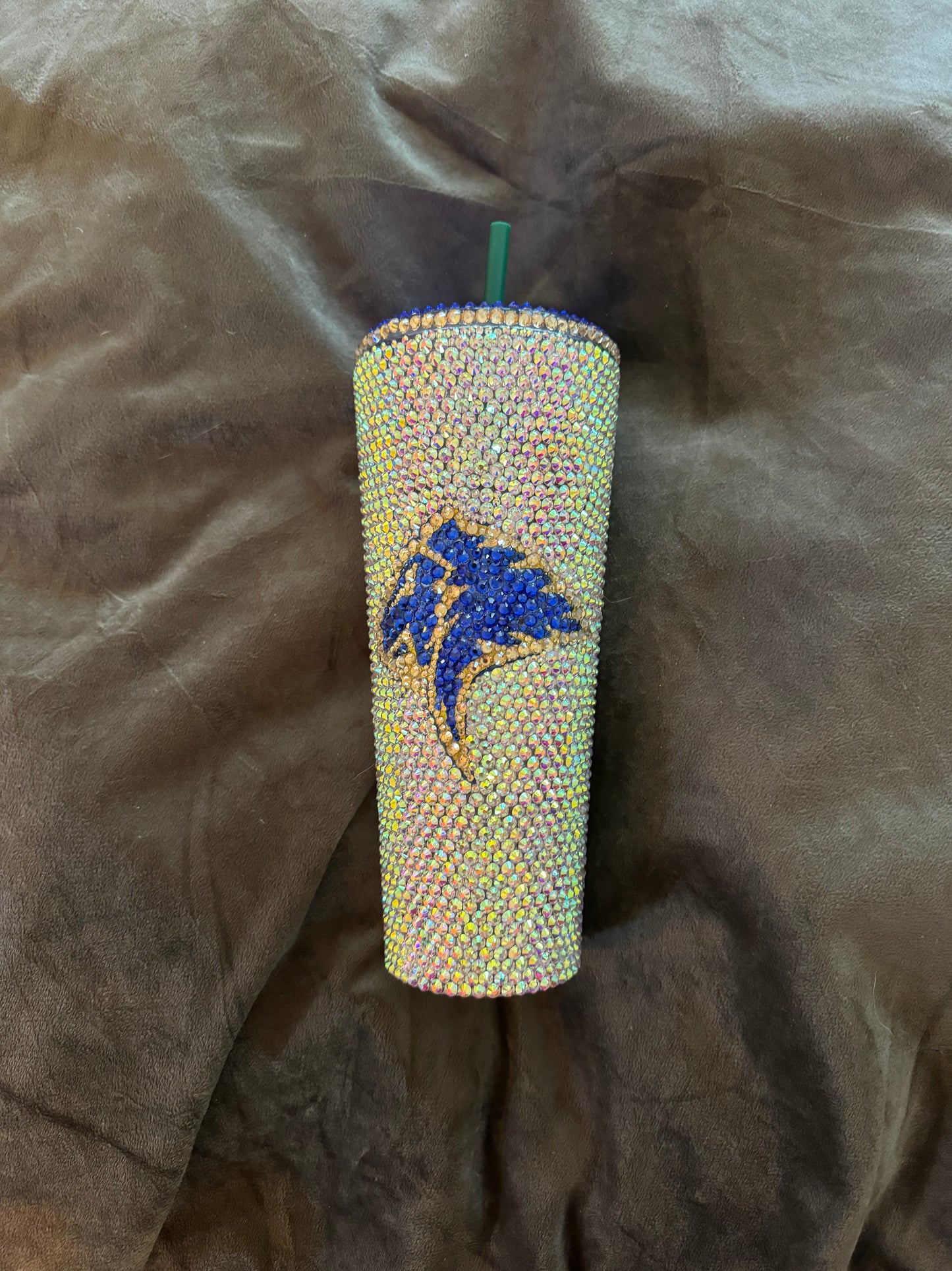 24oz Prestonwood Christian Academy Cheerleading Bling Cup