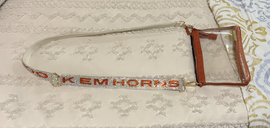 Collegiate Bling Purse Strap