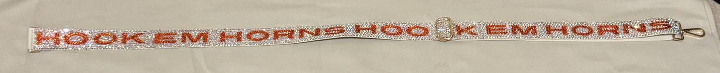 Collegiate Bling Purse Strap