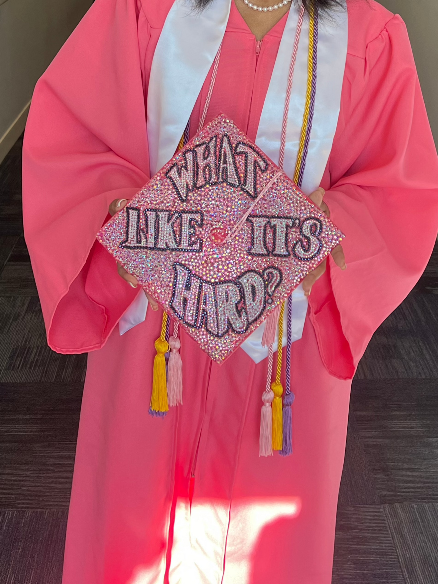 Custom Bling Graduation Hat